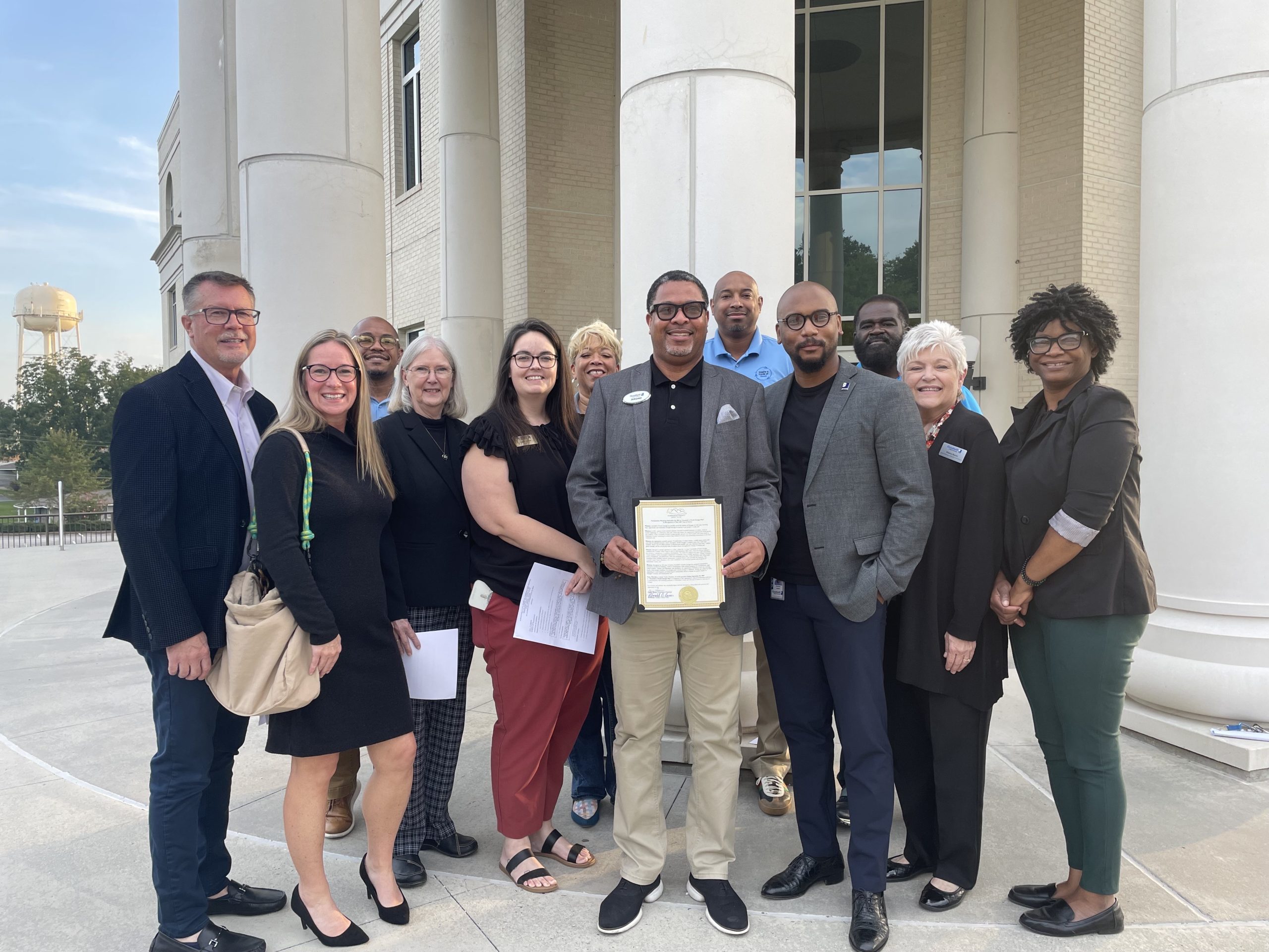 Goodwill of North Georgia accepts Proclamation from HABERSHAM COUNTY