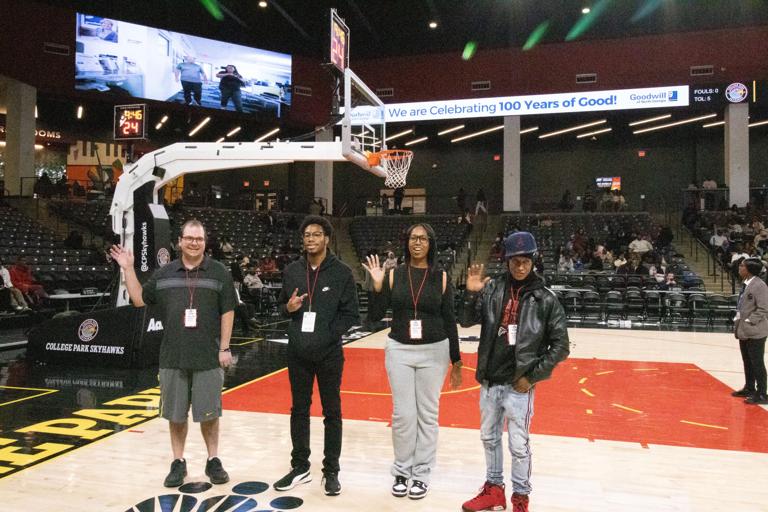 Skyhawks group photo